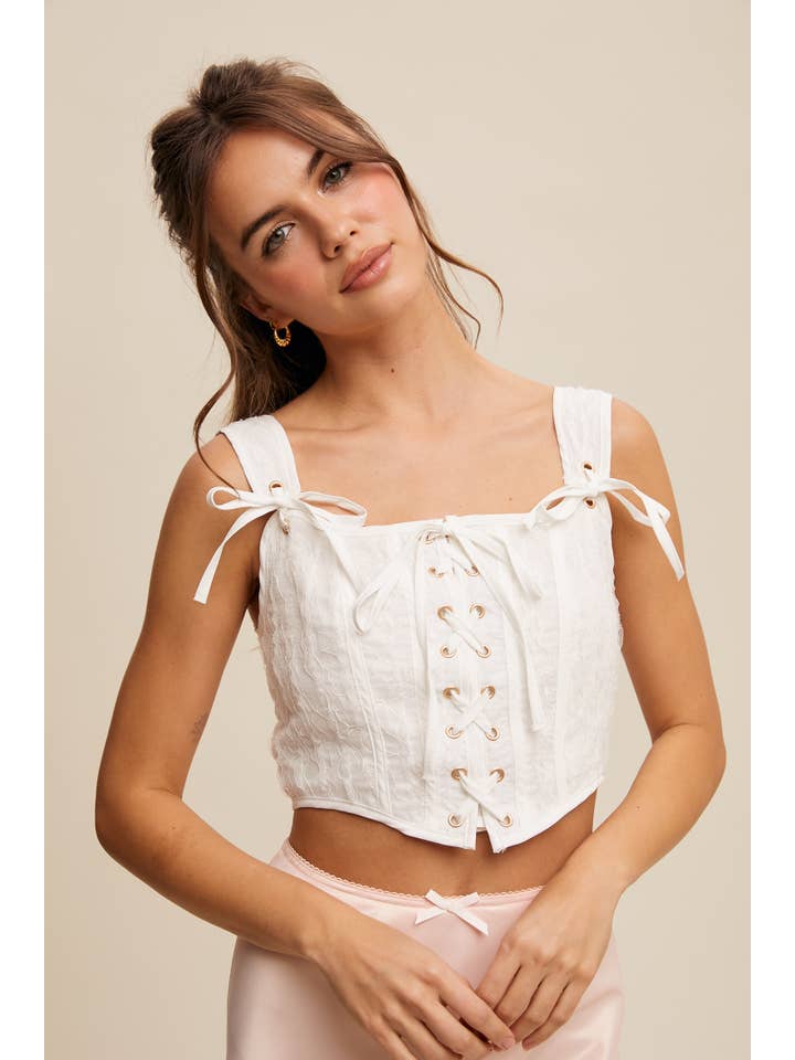 Listicle - Wholesale Korset - Dames - Vetersluiting Corset Crop Top11