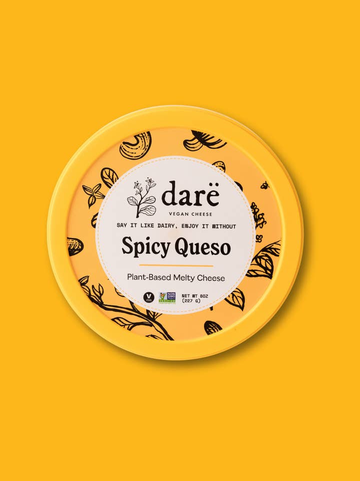 Spicy Queso Plant-Based Dip for wholesale by Darë Vegan Cheese