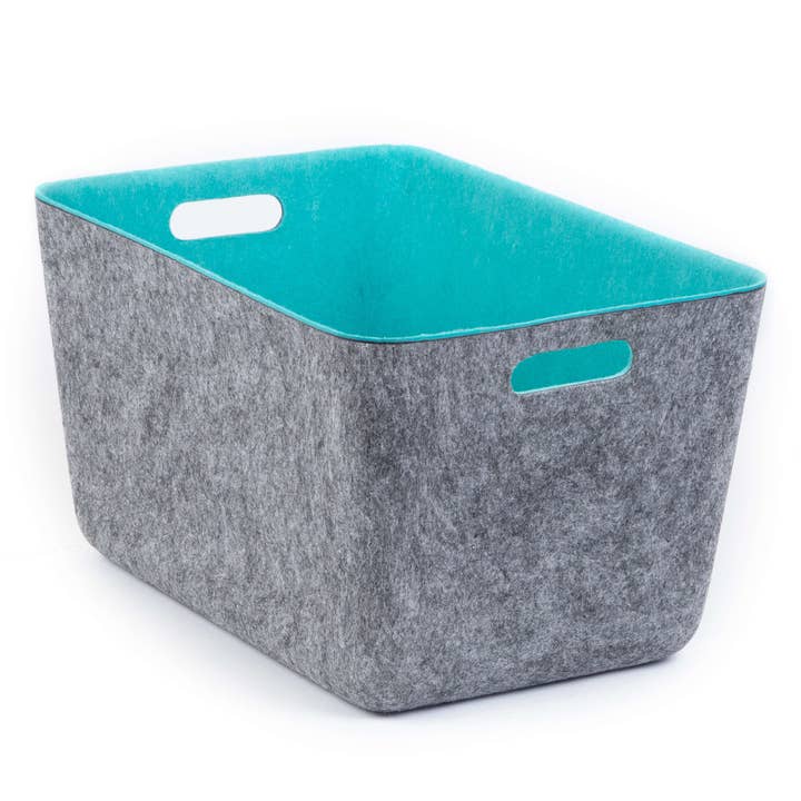 Three by Three Seattle - Wholesale Storage Bin - reSTAK recycled FELT storage medium tall3