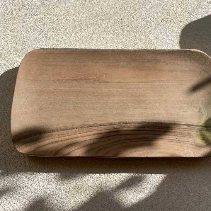 BAHIA HOME - Wholesale Serving Tray - Walnut tray2