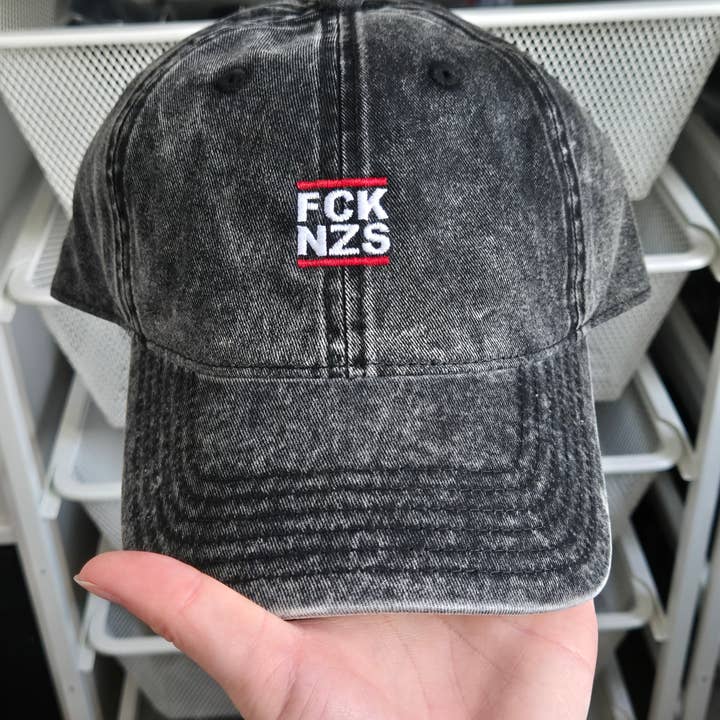 Boné Vintage FCK NZS (bordado) por atacado de Merchbaendchen
