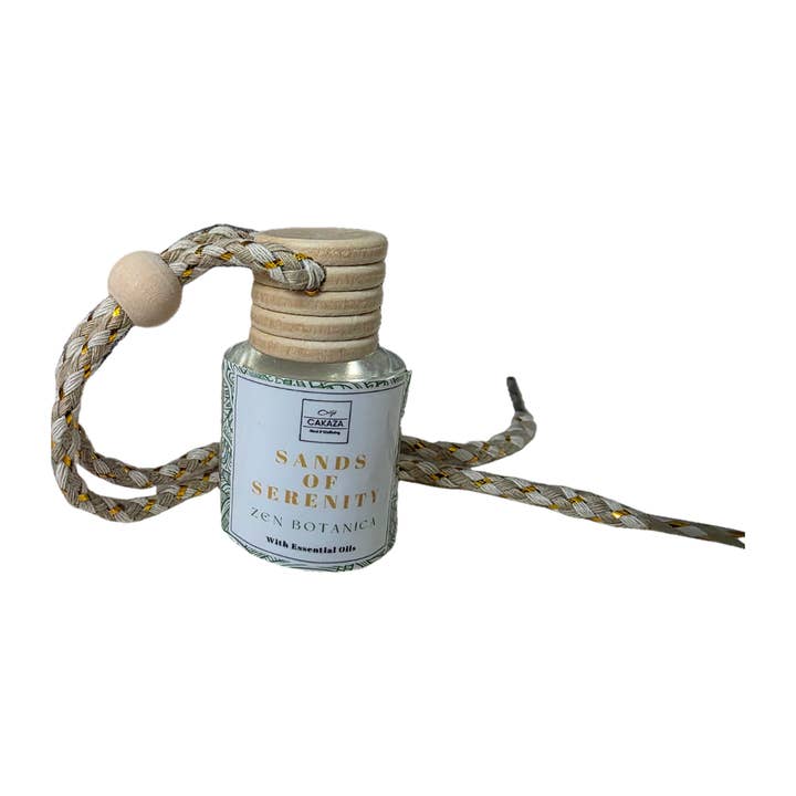 Zen Botanica: Sands of Serenity Car Diffuser for wholesale by Cakaza