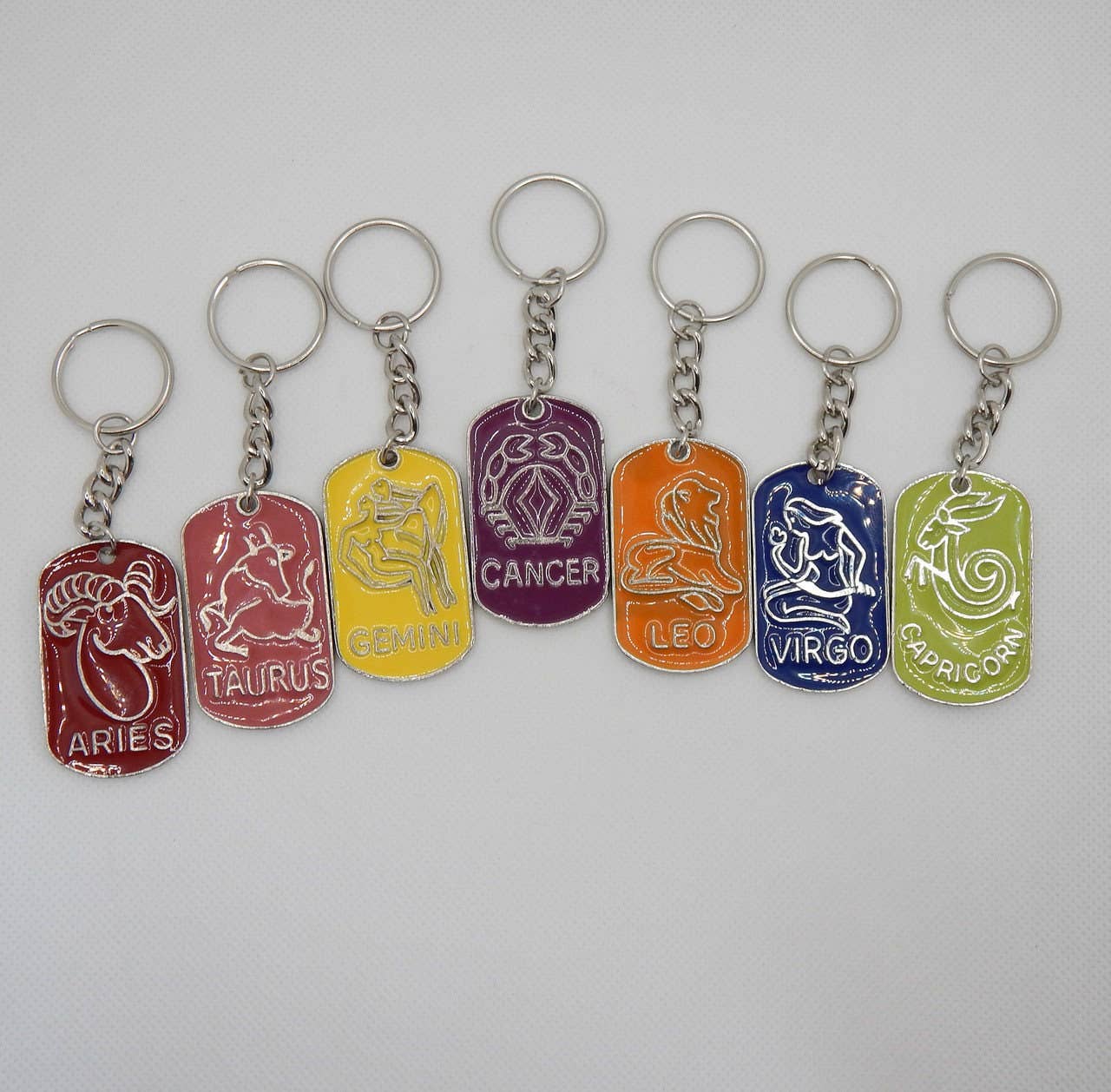 Hungry Ghost Press - Wholesale Keychain - Unisex - Zodiac Vintage Keychains2