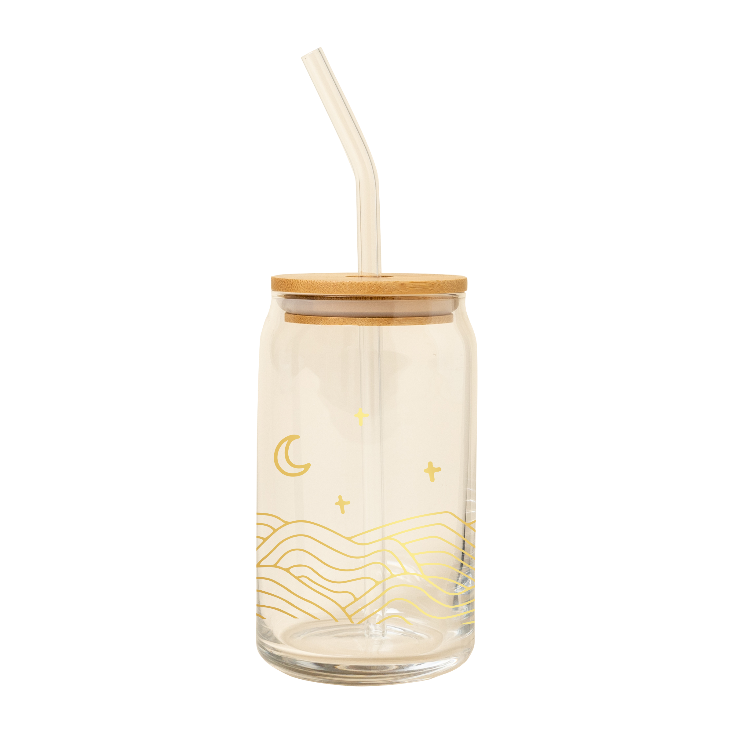 Talking Out of Turn - Wholesale Drinking Glass/Cup - Can Glass w/Lid + Straw (SALE!)4