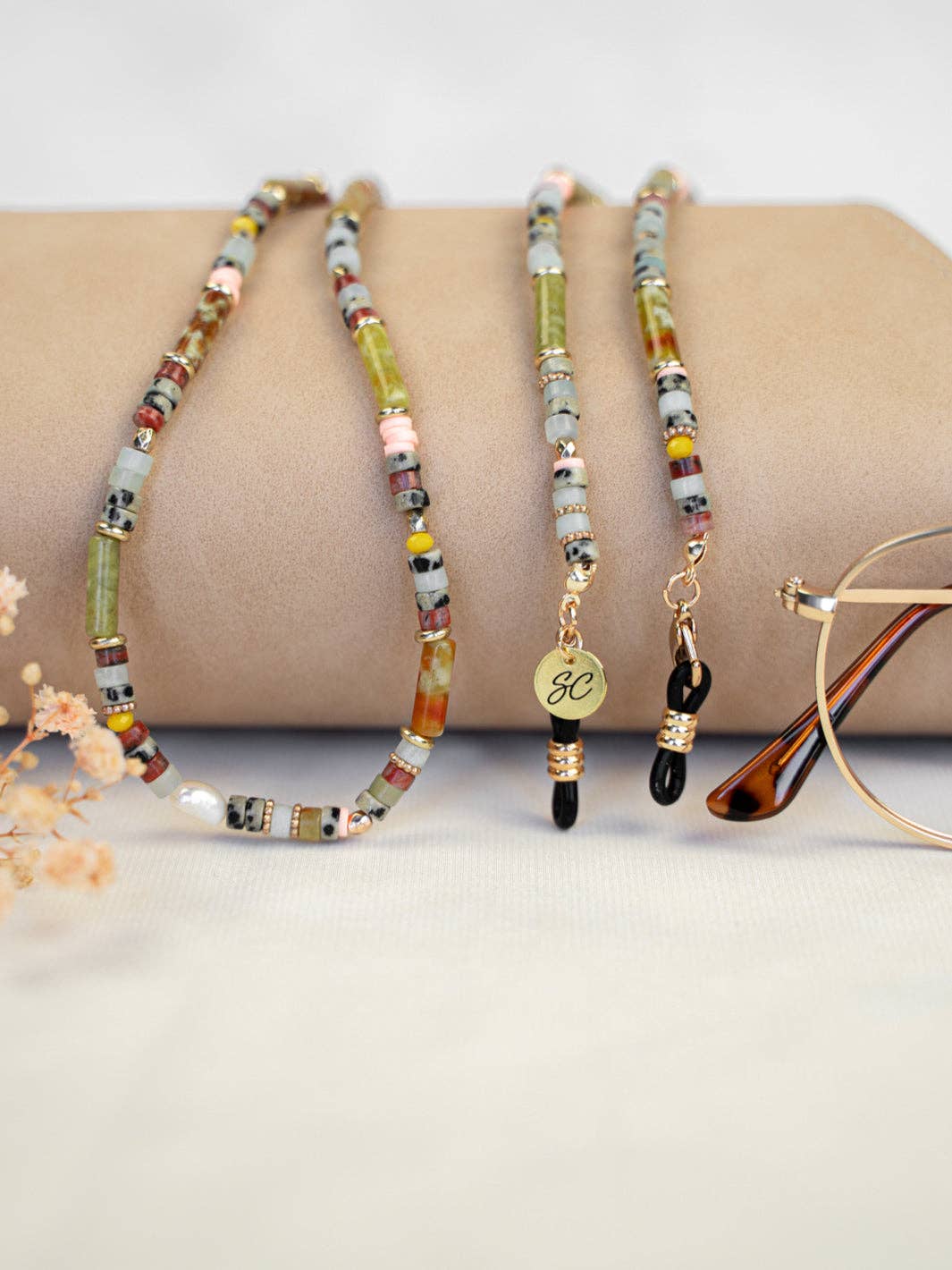 Sunny Cords – wholesale Sunglasses/Glasses Strap - Unisex – Jasmine | Sunglasses Chain