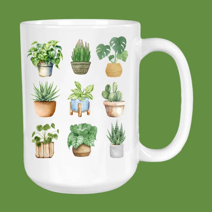 Plant Mom, Botanical, Garden, Coffee Mug for wholesale by GirlySips