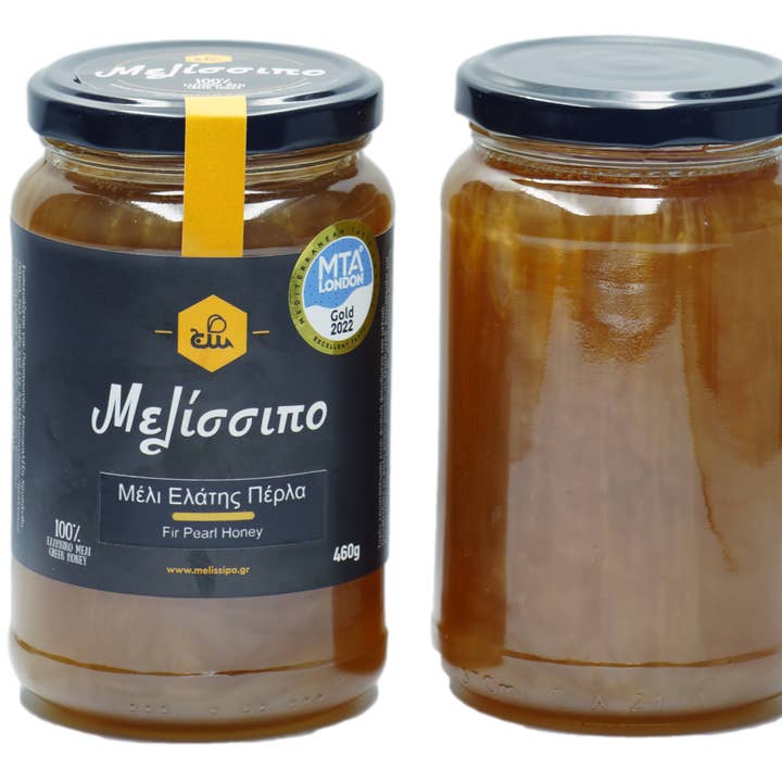 Melissipo - Wholesale Honey - Fir Pearl (Vanilla) Honey 460g0