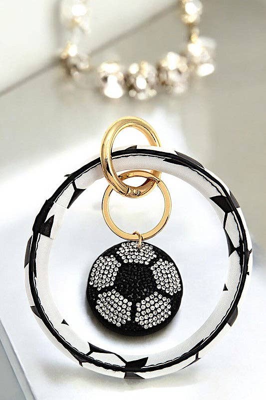 As Shown SOCCER FASHION BRACELET KEYCHAIN for wholesale on Faire0