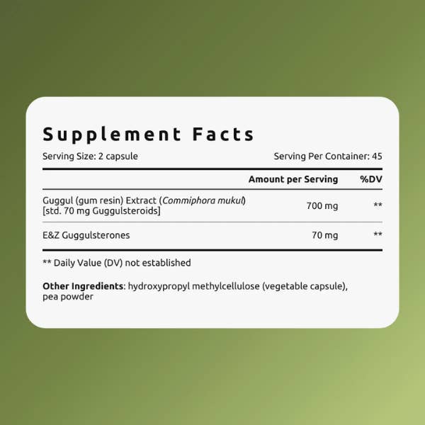 AlchePharma Naturals - Wholesale Oral Supplement/Vitamin - VemoHerb®Guggulsterone4