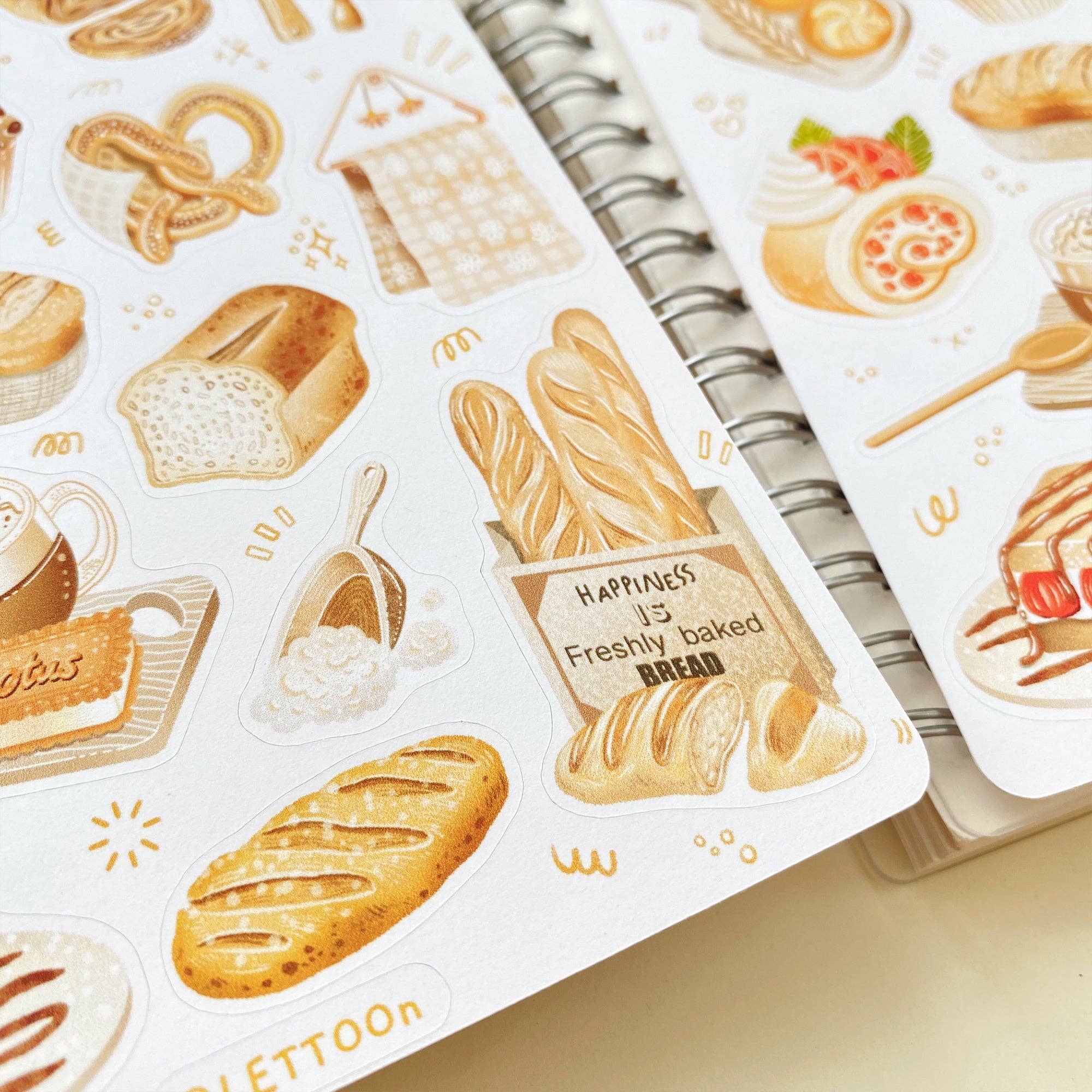 Lettoon - Wholesale Sticker - Sticker Sheet - Bakery6