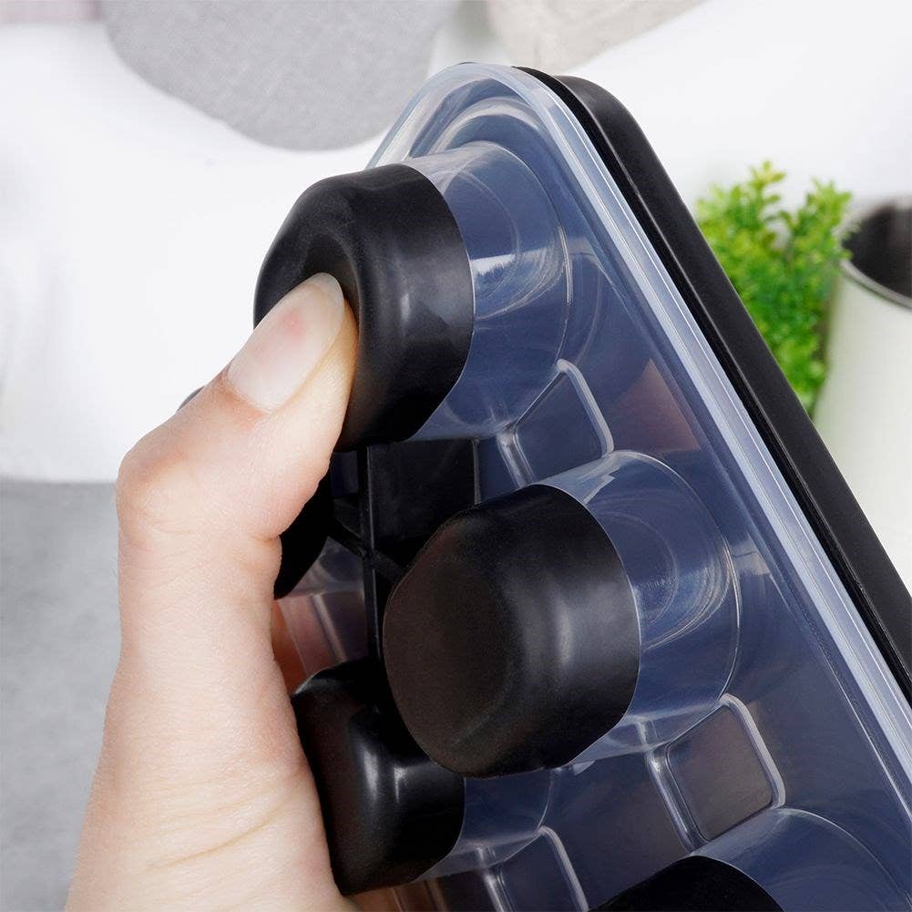 Vilde - Wholesale Ice Tray/Mold - Ice Cube Tray With Lid Plastic 25X10X3,5Cm3