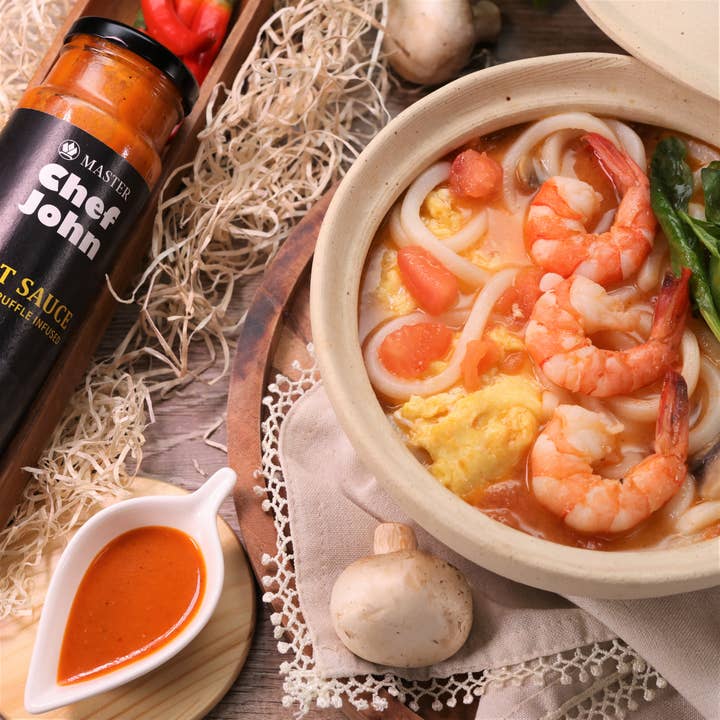 Master Chef John – Engroshandel Hot sauce – Master Chef John Black Trøffel Hot Sauce, 8.45 oz.2