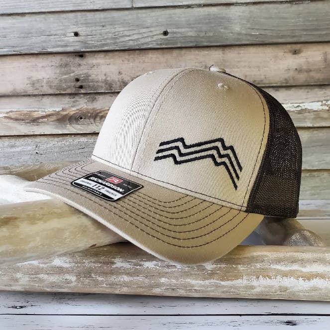 Bjergkæde på Richardson 112 Trucker Hat for engroshandel hos Mad River