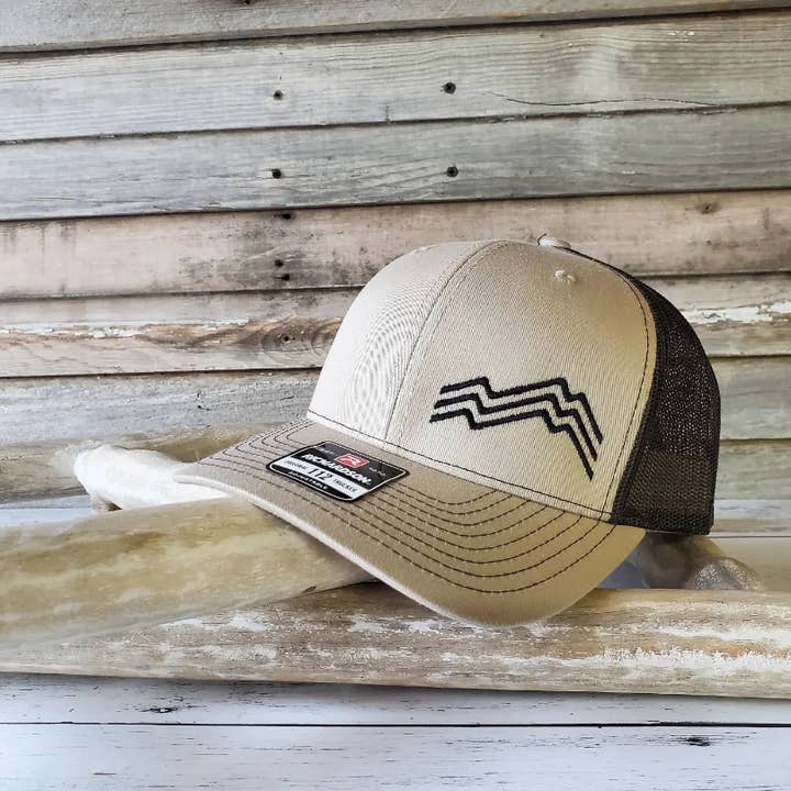 Wholesale Mountain Range on Richardson 112 Trucker Hat for your