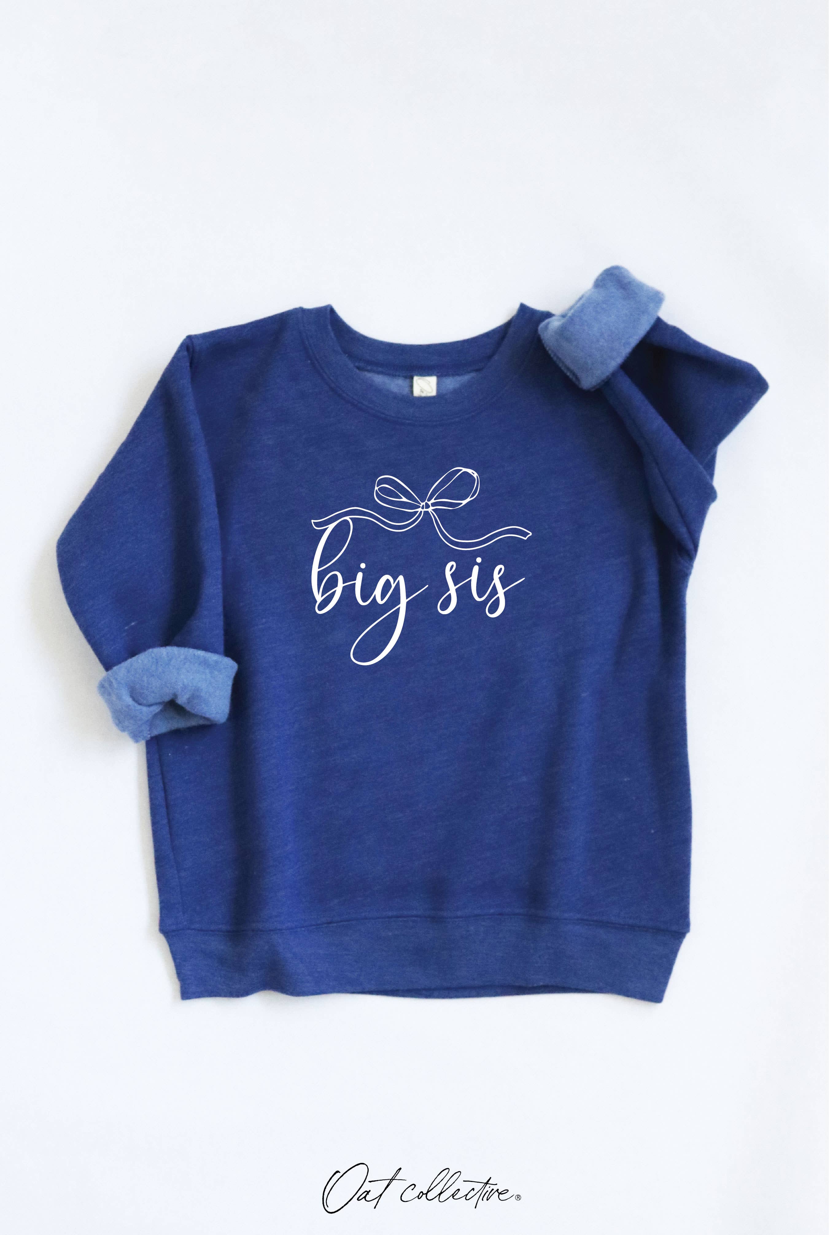 OAT COLLECTIVE – wholesale Sweatshirt - Barn – BIG SIS Toddler Grafisk Sweatshirt2