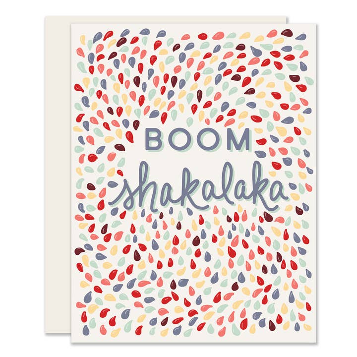 Slightly Stationery - Wholesale Congratulations Card - Boom Shakalaka