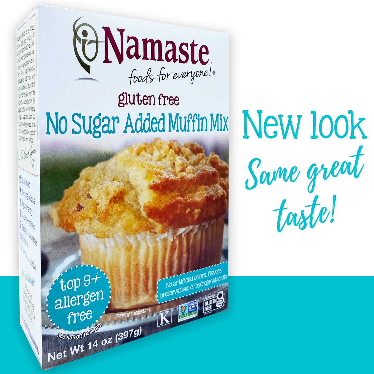 Namaste Foods - Wholesale Muffin Mix - Gluten Free No Sugar Added Muffin Mix2
