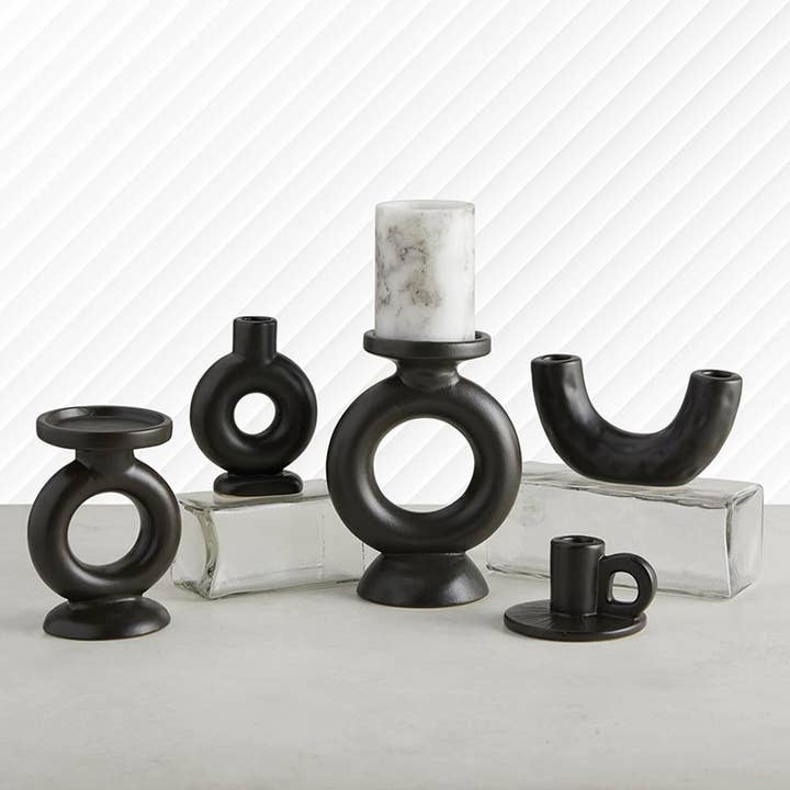 47th & Main (Creative Brands) - Wholesale Candle Holder - Handle Taper Candleholder1