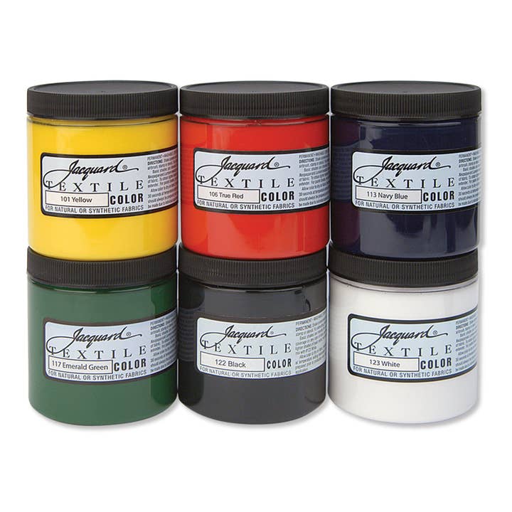 Textile Color 6-Color Set for wholesale by Jacquard Products