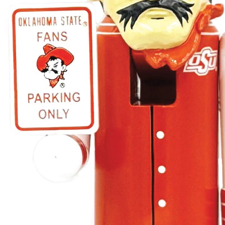 Santa’s Workshop Inc. - Wholesale Holiday Nutcracker - 12" Oklahoma State Beware of the Cowboys Nutcracker