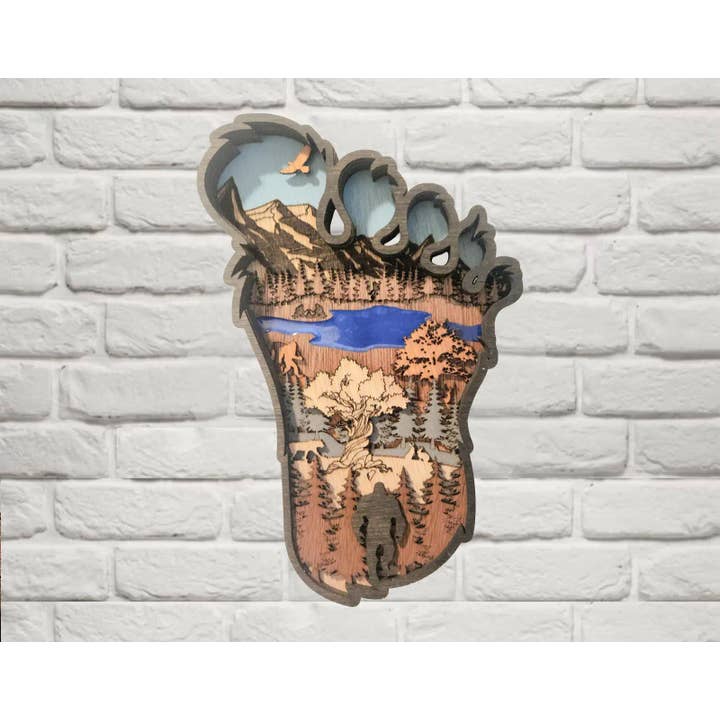 Bigfoot for wholesale by RJS Engraving & Design