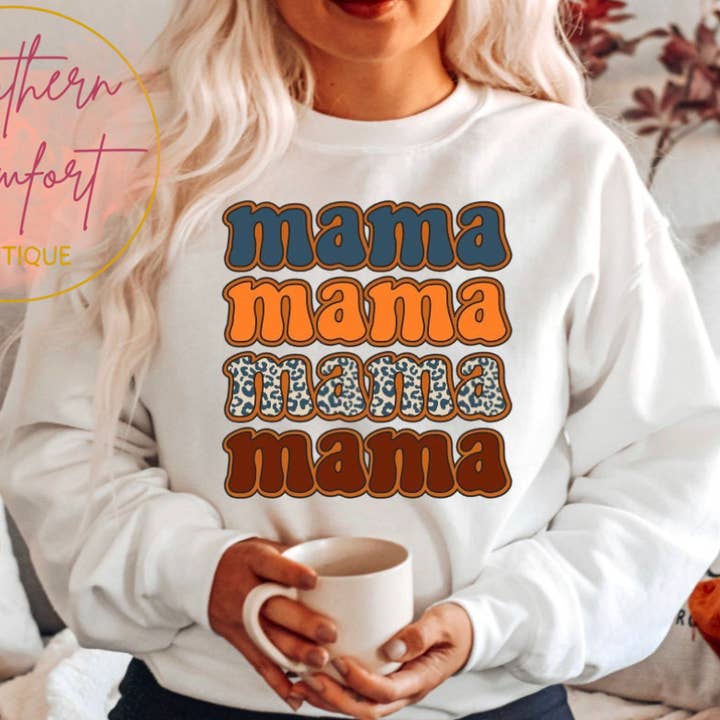 Sudadera Fall Mama para venta al por mayor de Southern Comfort Boutique
