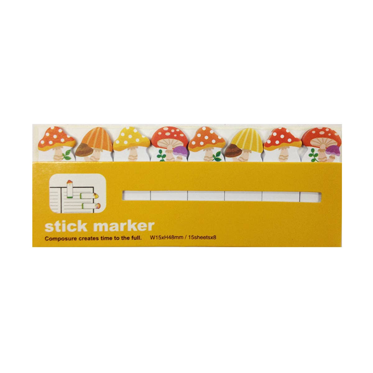 Wrapables.com - Wholesale Bookmark - Wrapables Bookmark Flag Tab Sticky Markers (Set of 2)4