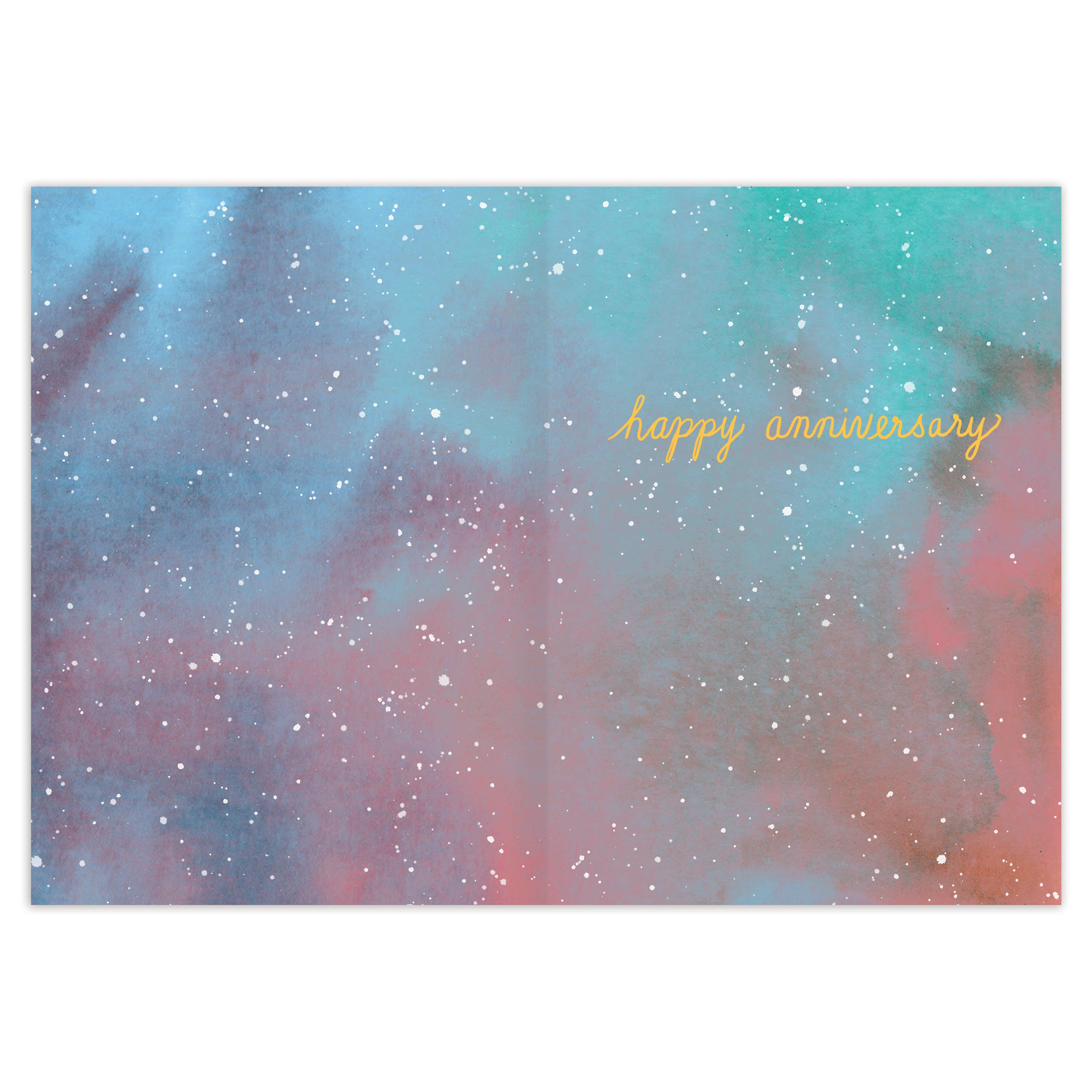 Biely & Shoaf - Vendita all'ingrosso Biglietti di auguri per anniversario - Biglietto d'anniversario con luna e retro1