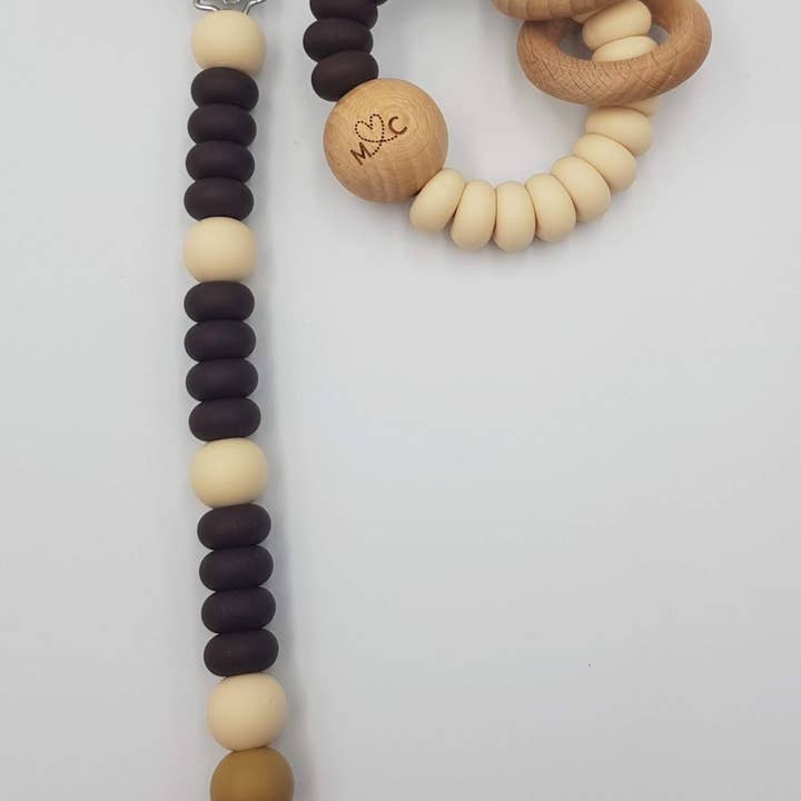 Mama Chew - Wholesale Pacifier Clip - Baby - Rattle & Roll Dummy Chain1