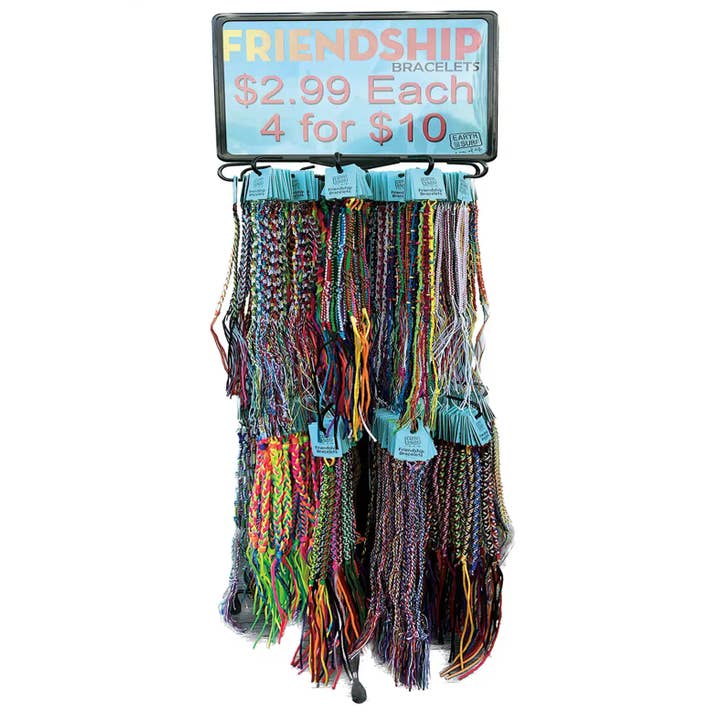 Puka Creations - Wholesale Jewelry Stand & Display - Friendship Bracelets Counter Top