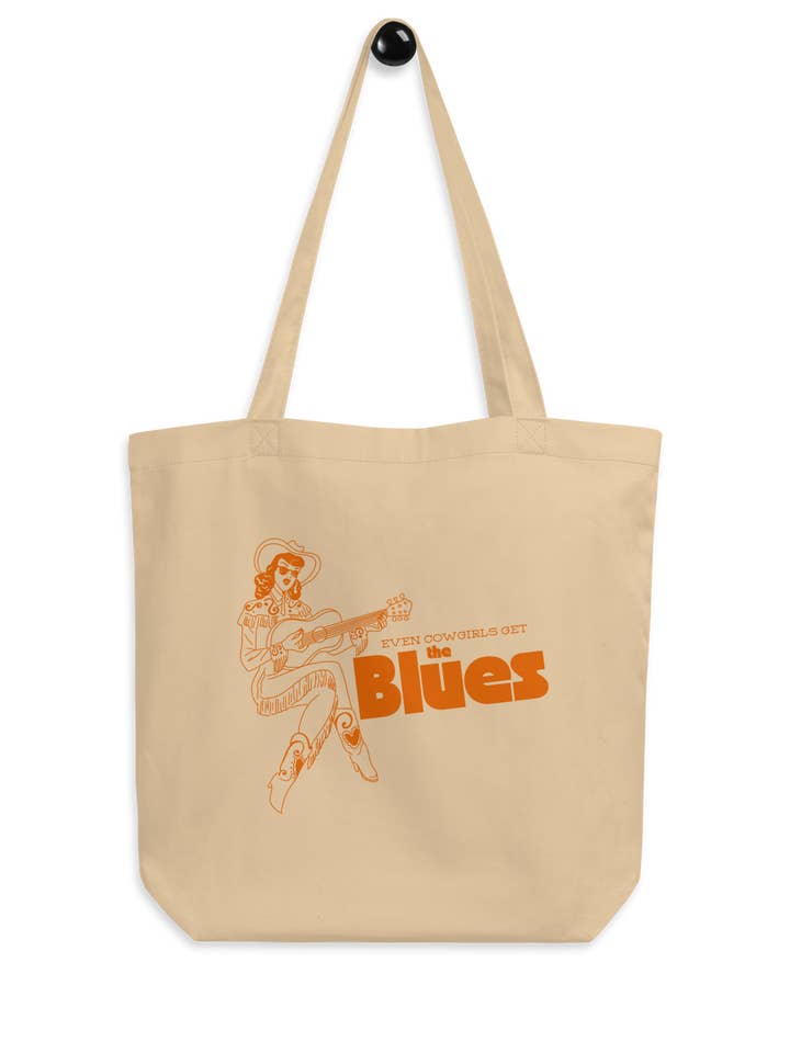 Cowgirls Blues Reusable Tote Bag for wholesale by SHOP GASCO