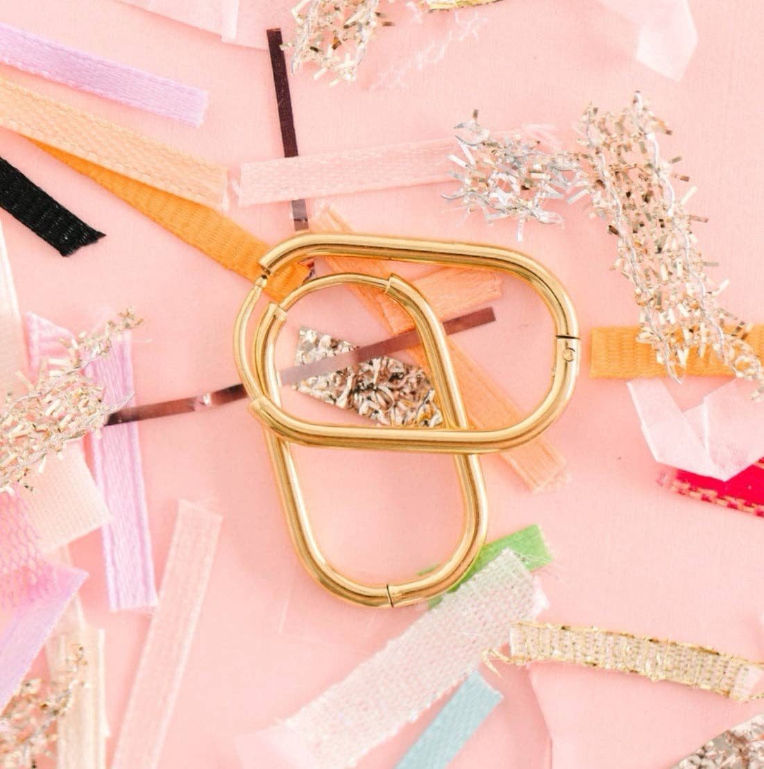 Pierced Co - Wholesale Huggie Earrings - Rectangle Gold Huggies2