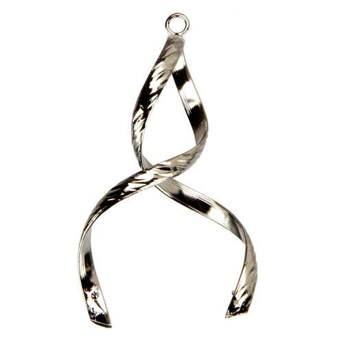 100 earring parts WS1, silver for wholesale by EHAWA