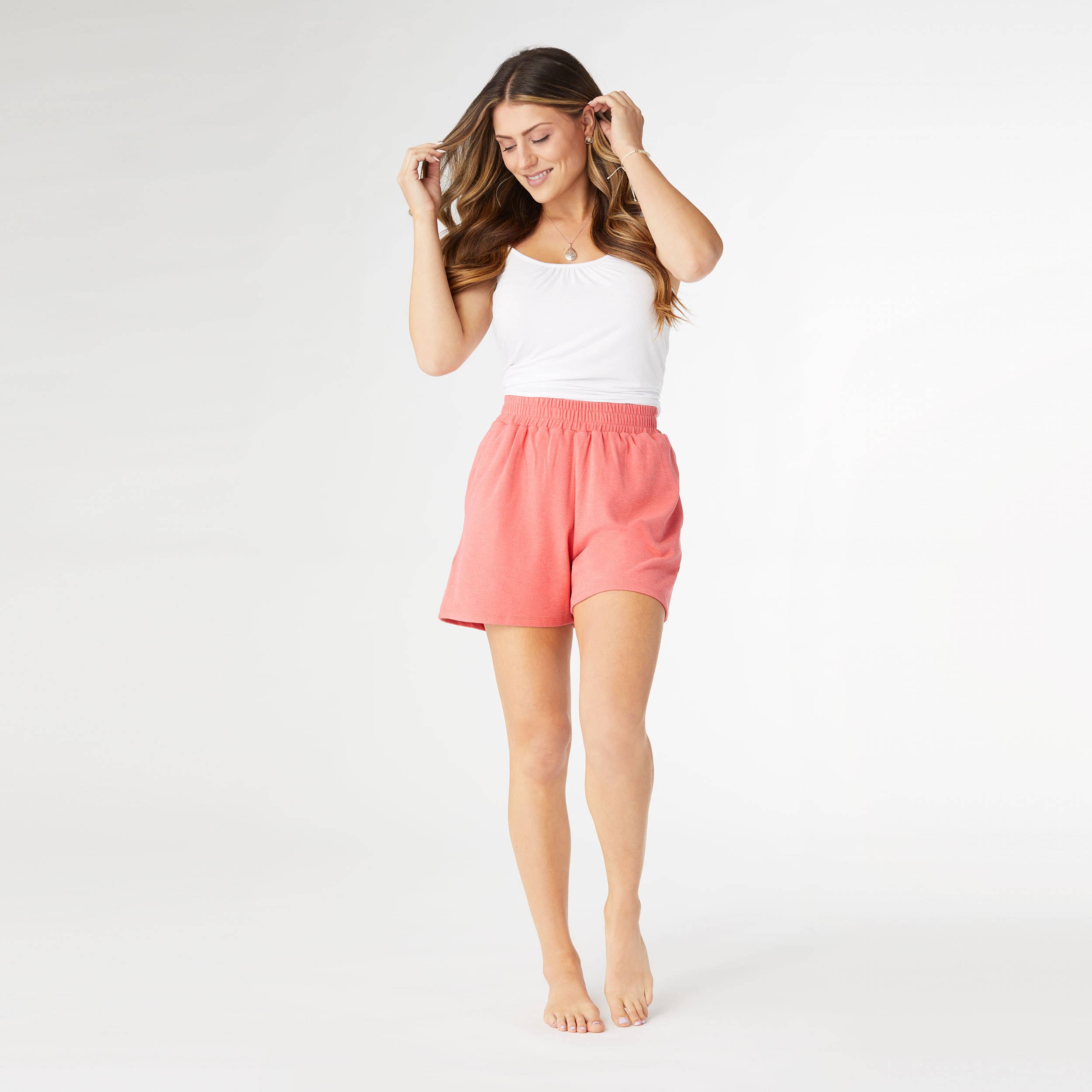 COCO + CARMEN - Wholesale Shorts - Women's - Weekend Brushed Pocket Shorts0