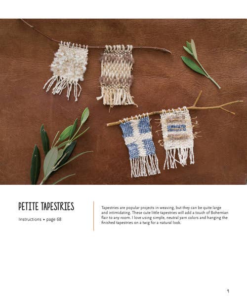 Zakka Workshop - Wholesale Crafts, Hobbies & DIY Book - Weaving with Little Handmade Looms1