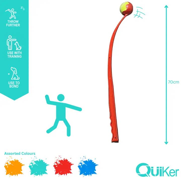 Quiker Pet Products - Wholesale Pet fetch ball – Dog - Large 70cm Dog Ball Launcher Dog Toy - 48 Pack 3
