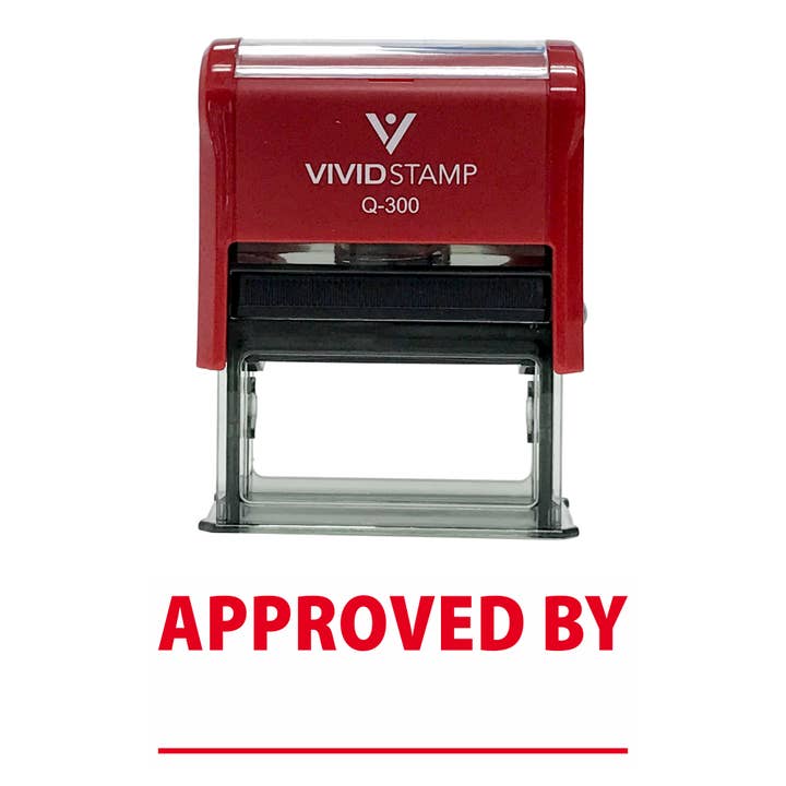 GODKENDT AF Self Inking Rubber Stamp for engroshandel hos All Quality