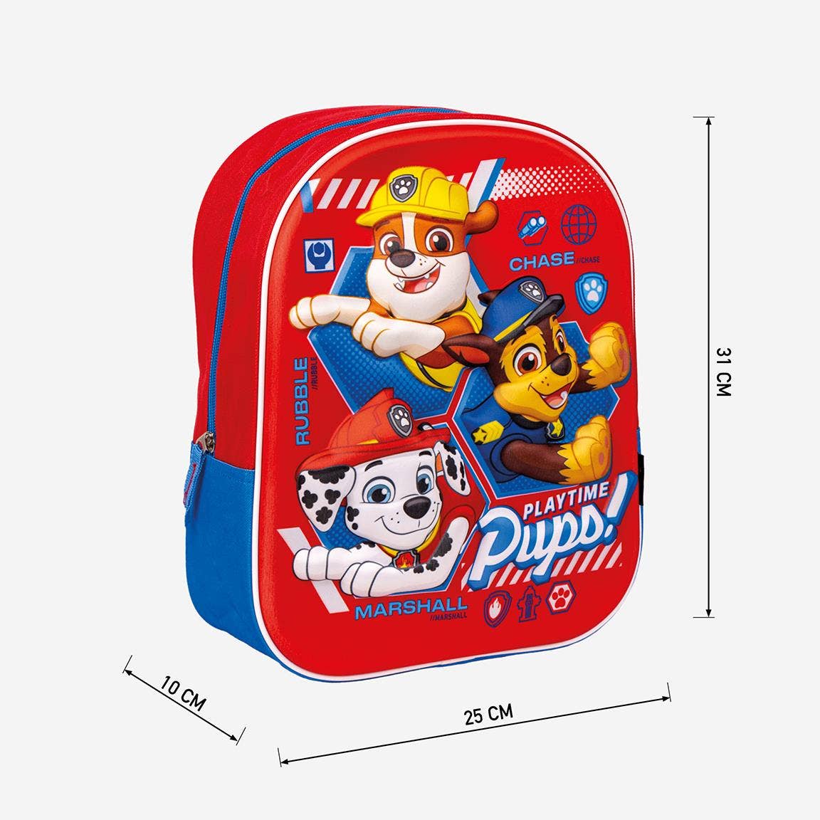 Mastoys, S.L. - Wholesale Backpack - Kids - 3D PAW PATROL CHILDREN'S BACKPACK - 21000043503