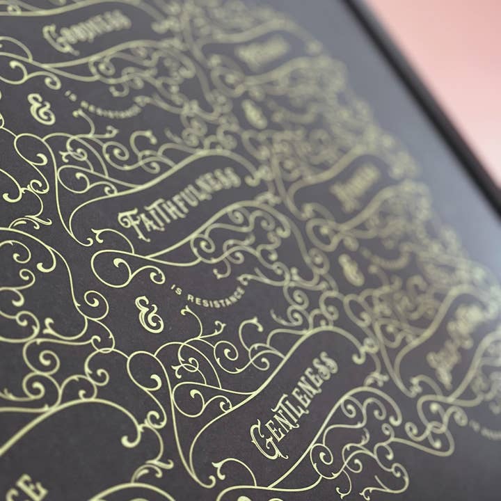 Good Graces Paper Co. - Wholesale Art Print - Resistance Fruit3