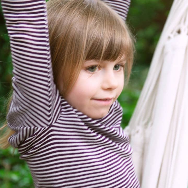 MINI LILA - Wholesale T-Shirt - Kids - Organic Merino Wool and Silk Kids Shirt30