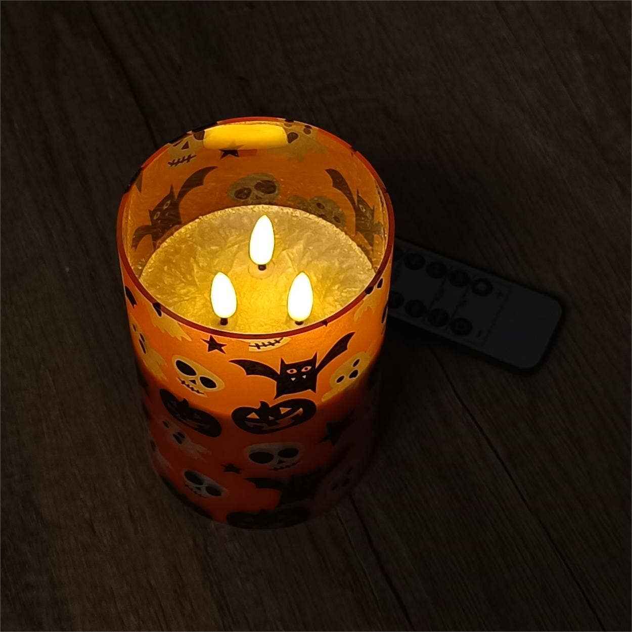 Candles Meta – Vela sem chama por atacado – Velas LED multifunções remotas de Halloween a pilhas 6