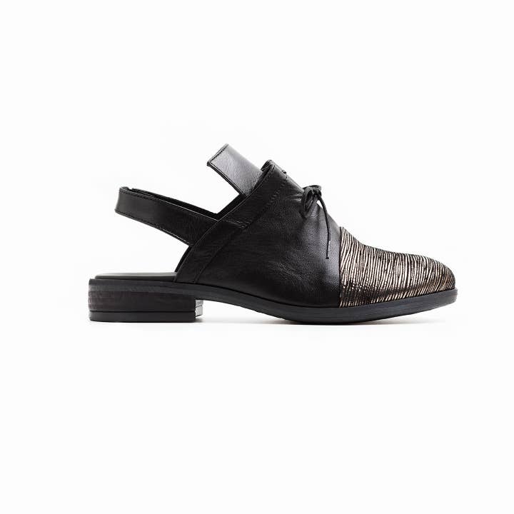 Galieti - Venta al por mayor Calzado plano - Mujer - Zapatos negros Gallarate