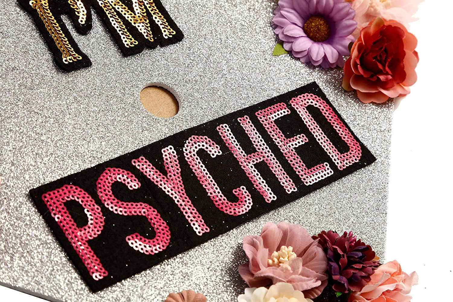 Once Upon A Time - Vendita all'ingrosso Cappello/Corona da festa - Decorazione floreale fatta a mano per cappello di laurea8