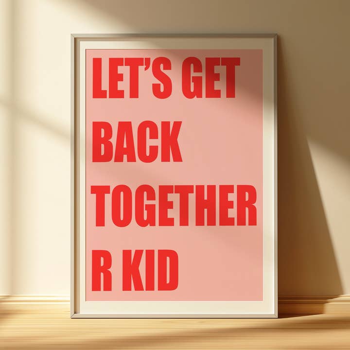 Imprimé Oasis Red R Kid pour la vente par Laura Frances Heitzman