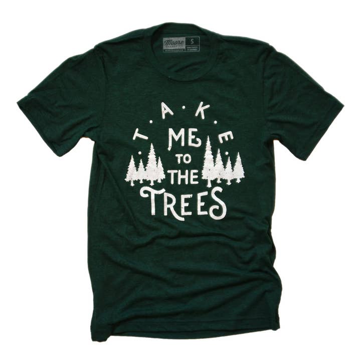 Moore Collection - Wholesale Screen Printed T-Shirt - Women's - The Trees Tee