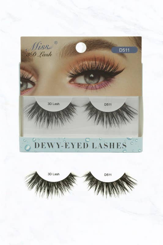 Suzie Q USA - Wholesale False/Fake Eyelashes - Dewy-Eyed Lashes Miss 3D Lash10
