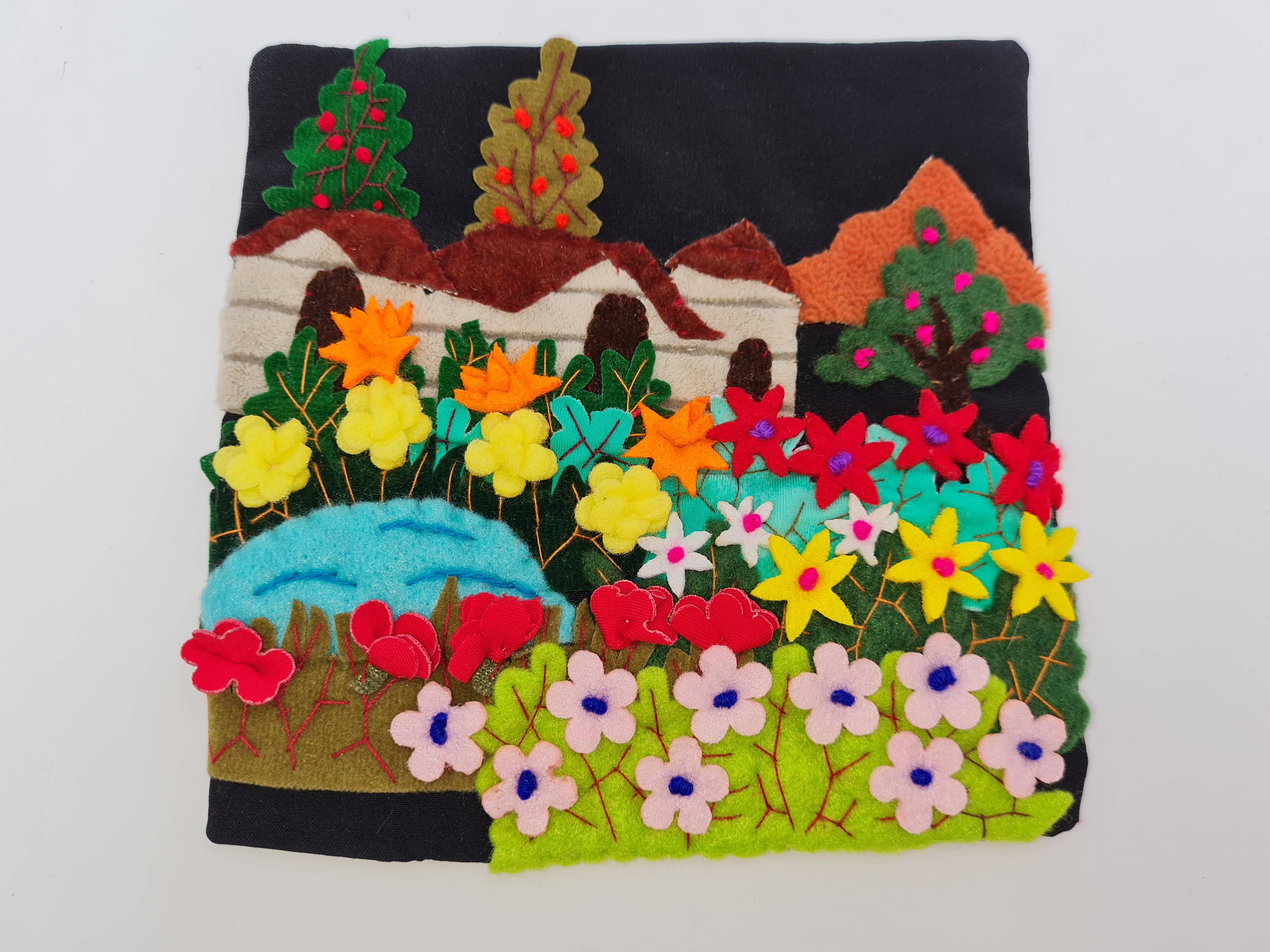 Blossom Inspirations - Wholesale Wall Accent - Arpillera Wall Decor0