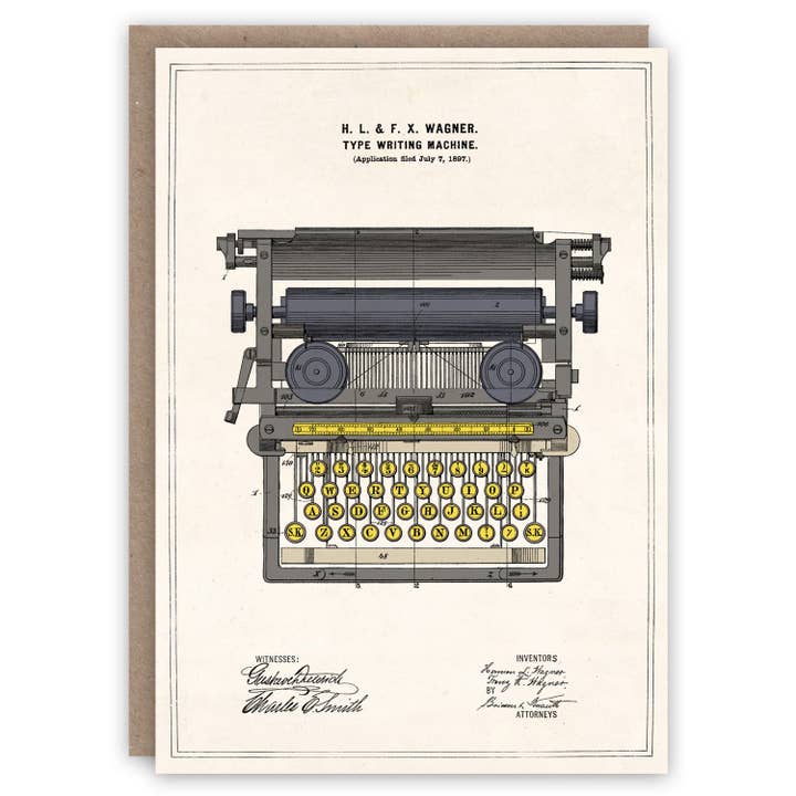 Typewriter for wholesale by The Pattern Book
