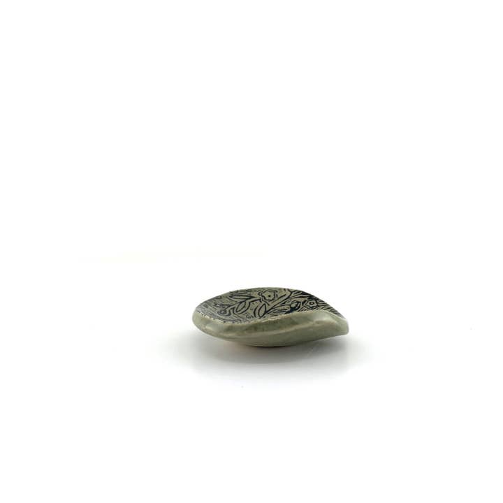 Magpie Mischief - Wholesale Spoon Rest - Small Spoon Rest for Coffee Bar, Farmhouse, Handmade Pottery