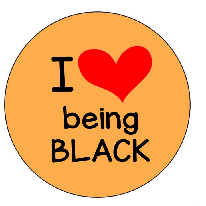 Kærlighed Sort | Big Button for engroshandel hos Diamonds Anjell